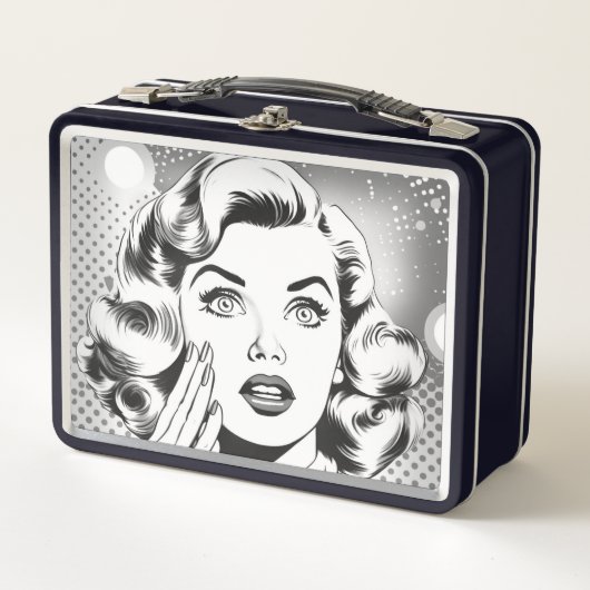 retro popart thema/ontwerp (Voorkant)
