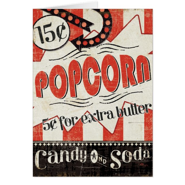 Retro Popcorn (Voorkant)