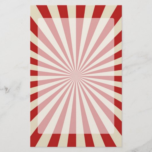 Retro  Popcorn Classic Spinning Wheel Decor Briefpapier (Voorkant)