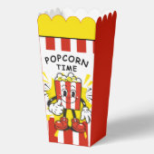 Retro Popcorn Design Bedankdoosjes (Voorkant)