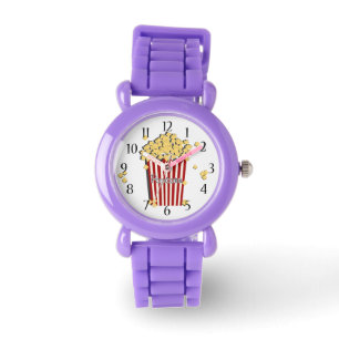  retro popcorn horloge