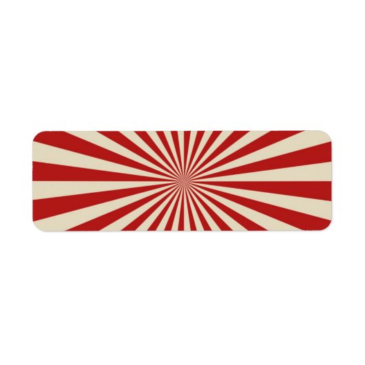 Retro  Popcorn Klassic Spinning Wheel Etiket (Voorkant)