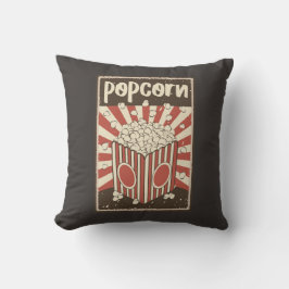 Retro Popcorn Sierkussen