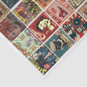 Retro Popcultuur Tissuepapier (Detail)