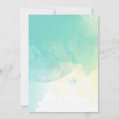 Retro Popsicle Baby shower Uitnodiging (Achterkant)