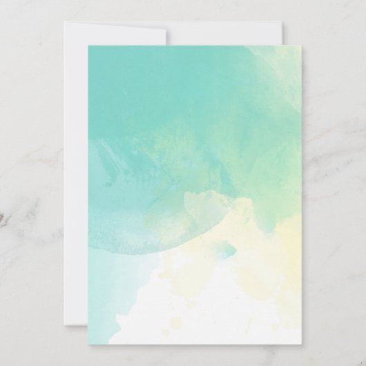 Retro Popsicle Baby shower Uitnodiging (Achterkant)