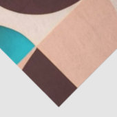 Retro Popular Abstract Squares Collectie Tissuepapier (Detail)