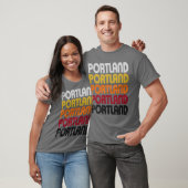 Retro Portland T-shirt (Unisex)