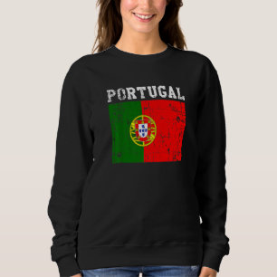 Retro Portugal Vlag Portugees Roots Trui