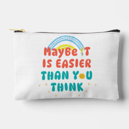 Retro Positieve Quote Etui