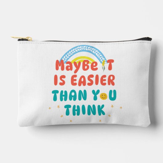 Retro Positieve Quote Etui (Voorkant)
