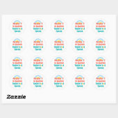 Retro Positieve Quote Sticker (Vel)