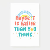 Retro Positieve Spreuk Post-it® Notes (Voorkant)