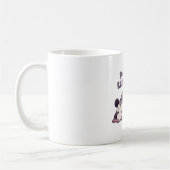 Retro Possum Alone Time White Mug Koffiemok (Links)