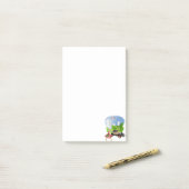 Retro Post-it Briefjes Post-it® Notes (Op bureau)