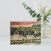 Retro Poster Briefkaart (Staand voorkant)