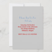 retro poster  France Paris Effiel Tower Kaart (Achterkant)