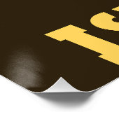 Retro Poster Istanboel, zonsondergangstad Turkije (Hoek)