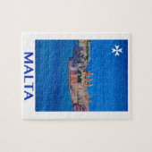 RETRO POSTER Malta Valetta City of KnachtenII Legpuzzel (Horizontaal)