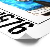 Retro-poster Poster (Hoek)