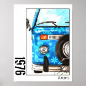 Retro-poster Poster (Voorkant)