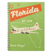 Retro poster van Florida State. Notitieboek (Voorkant)
