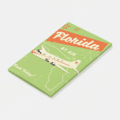 Retro poster van Florida State. Post-it® Notes (Schuin)