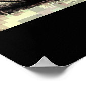 Retro poster van tandem / fiets voor twee personen (Hoek)