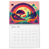 Retro Posters Collectie 2 jaar Kalender 2024-2025 (Feb 2027)