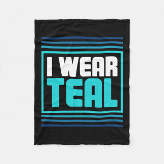 Retro posttraumatische stress PTSS-bewustwording Fleece Deken