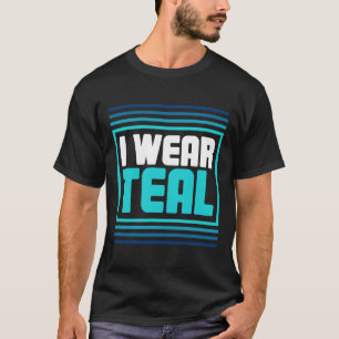 Retro posttraumatische stress PTSS-bewustwording T-shirt
