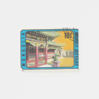 Retro postzegel Mongol Shudan Post-it® Notes