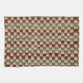 Retro Potholder Weave Theedoek (Horizontaal)