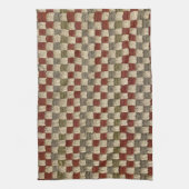 Retro Potholder Weave Theedoek (Verticaal)