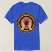 Retro Pottery Wheel Clay Artist Ceramic Sculptor P T-shirt (Design voorkant)