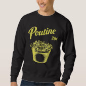 Retro Poutine   Canada   Montreal Trui (Voorkant)