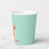 Retro Poutine een Ring erop! Montreal Bachelorette Papieren Bekers (Links)