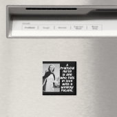 RETRO PRAKTIJKVERPLEEGSTER - HUMOR - LPN MAGNEET (Insitu (Vaatwasser))