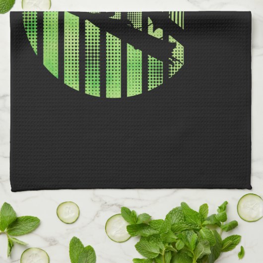 Retro Praying Mantis Biologist Theedoek (Gevouwen)