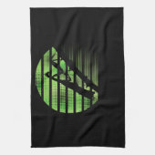 Retro Praying Mantis Biologist Theedoek (Verticaal)