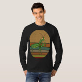 Retro Praying Mantis T-shirt (Voorkant volledig)