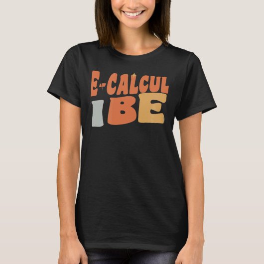 Retro Pre calculus Vibes Teacher Women Kids T-shirt (Voorkant)