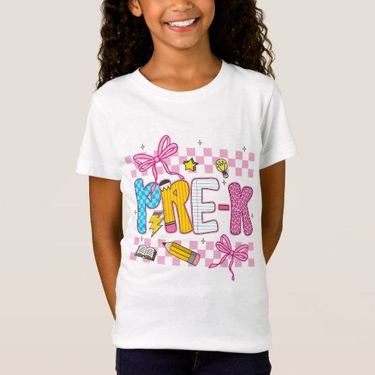 Retro PRE-K Graad T-shirt (Voorkant)