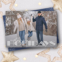 Retro Prettige feestdagen Typografie Kerstfeestdag