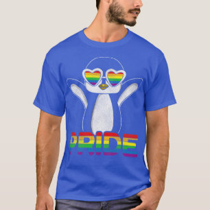 Retro Pride Gay LGBT Penguin T-shirt