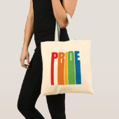 Retro Pride Rainbow Tote Bag (Voorkant (product))