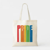 Retro Pride Rainbow Tote Bag (Achterkant)