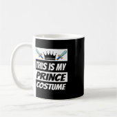 Retro Prince Kostuum Grappig Halloween Kostuum Man Koffiemok (Links)