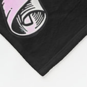 Retro Princess Donut Dungeon Crawler Carl Book Lov Fleece Deken (Hoek)