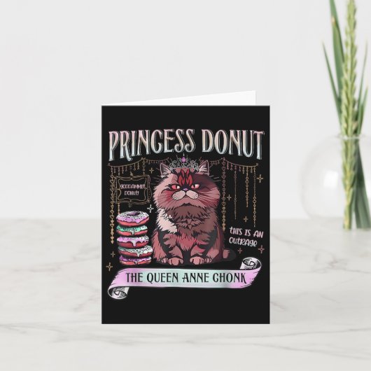 Retro Princess Donut Dungeon Crawler Carl Book Lov Kaart (Voorkant)